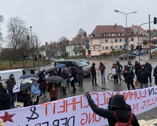 Feministischer Stadtrundgang zum Tag gegen Gewalt an Frauen